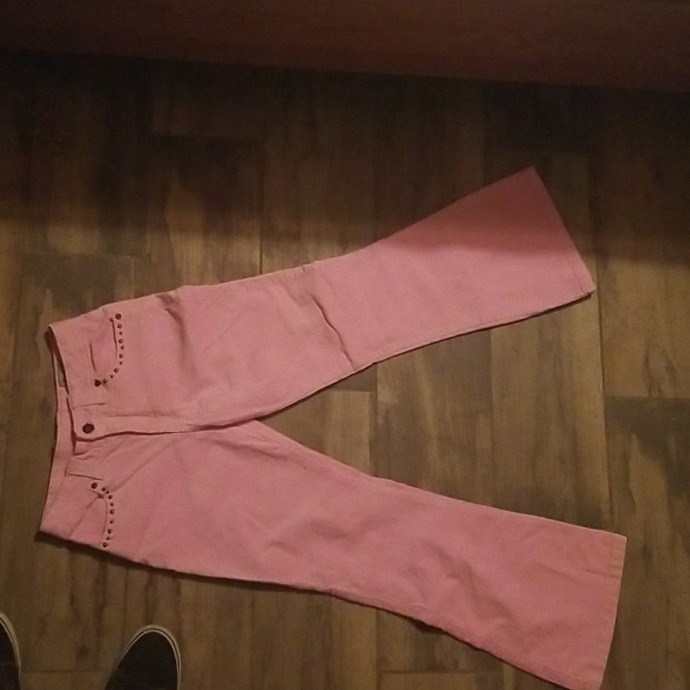 Pink corduroy Lee Jean's, girls size 12R